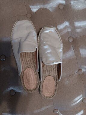 J. Crew Canvas Espadrilles Mules / Slip on / Size 8.5